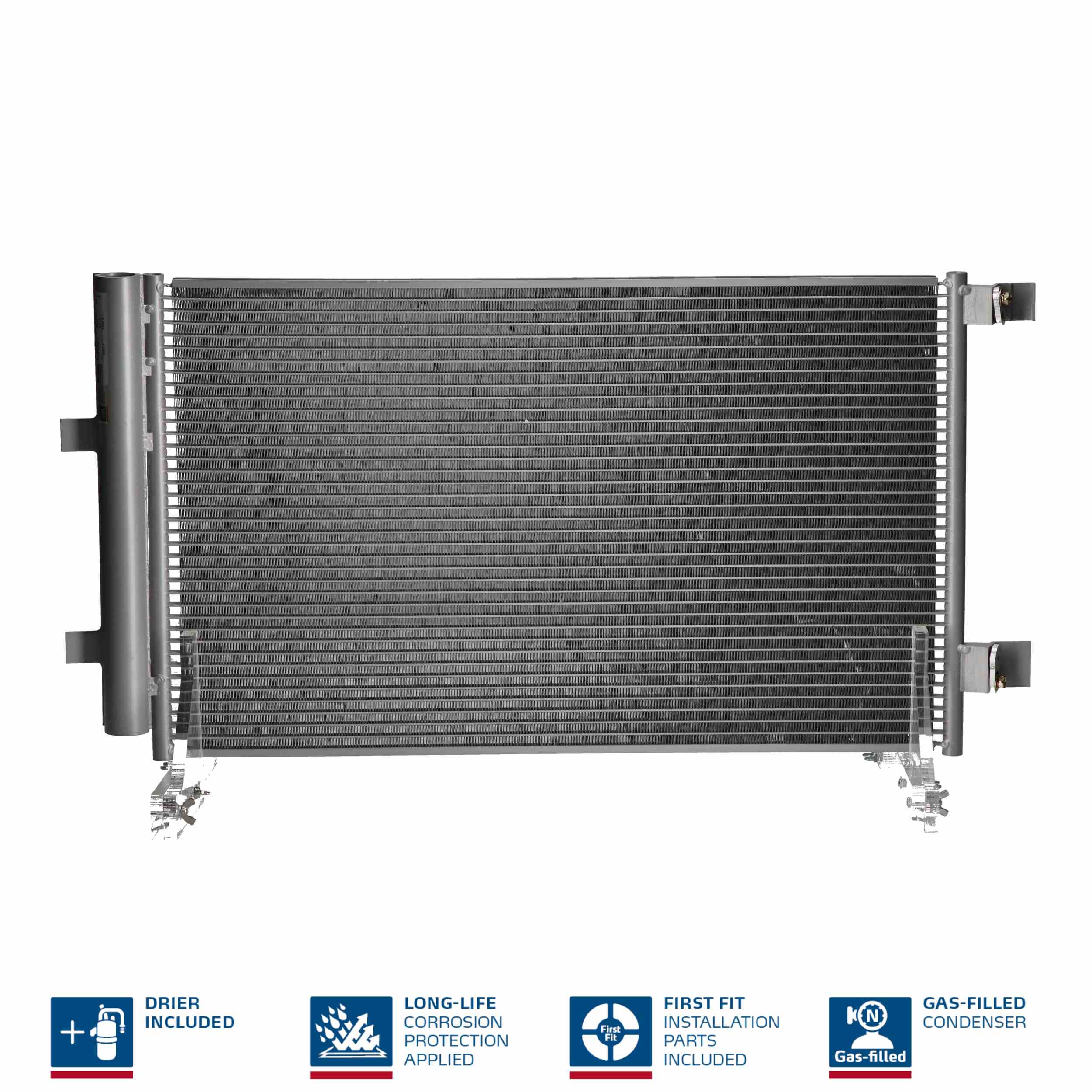 NISSENS Kondensor, klimaanlæg 941284 for MERCEDES-BENZ NISSAN RENAULT