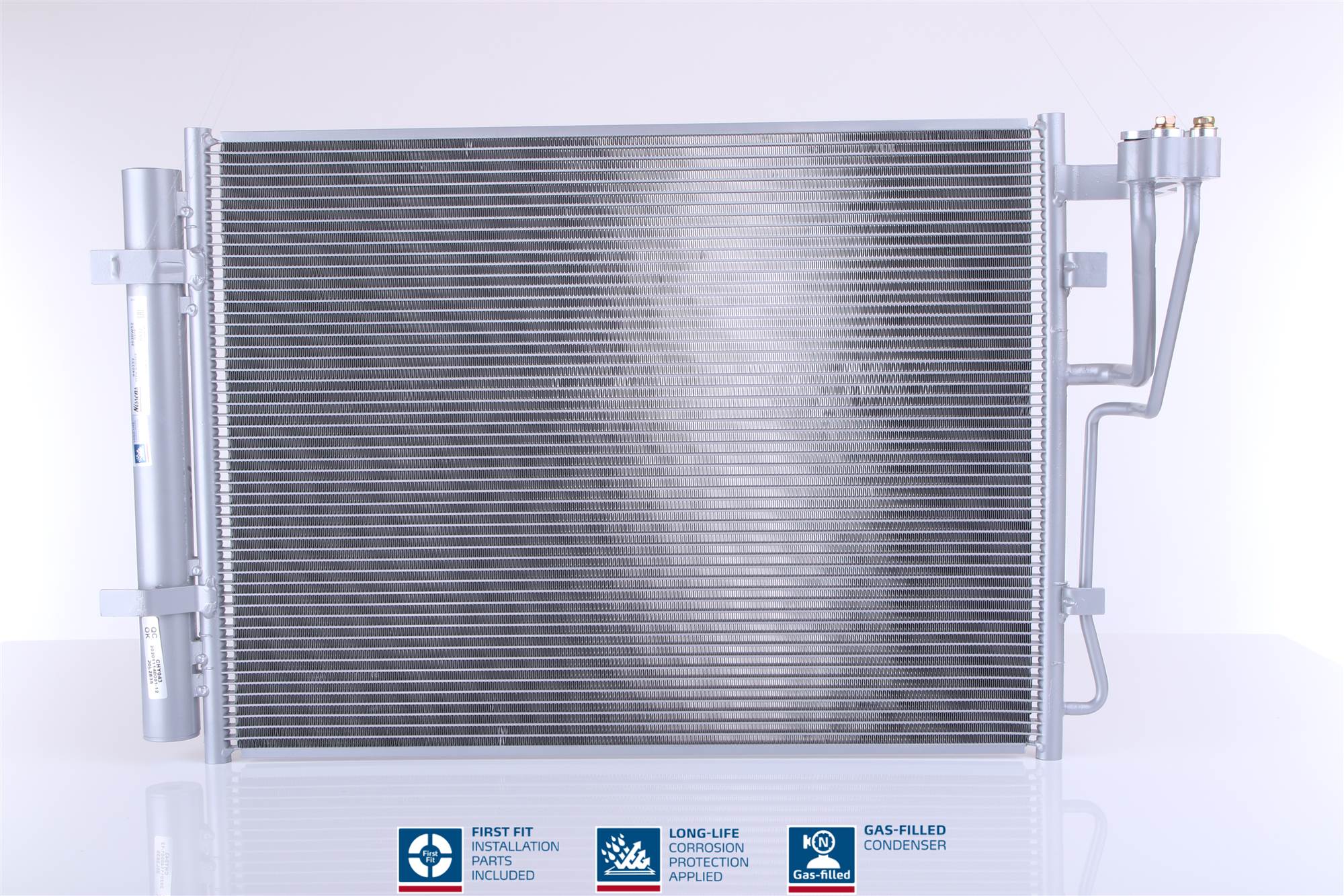 NISSENS Kondensor, klimaanlæg 940252 for KIA