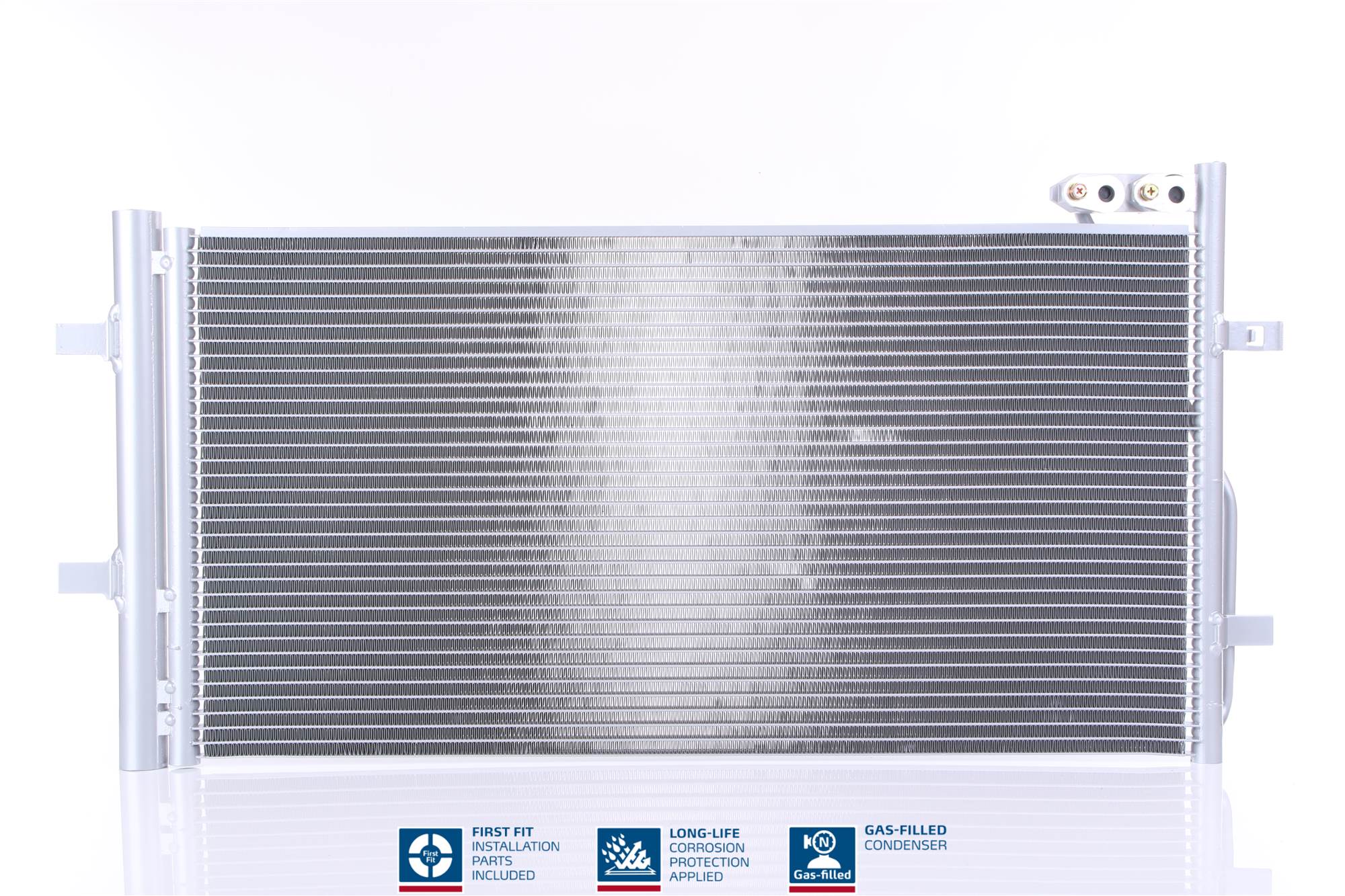 NISSENS Kondensor, klimaanlæg 940255 for AUDI