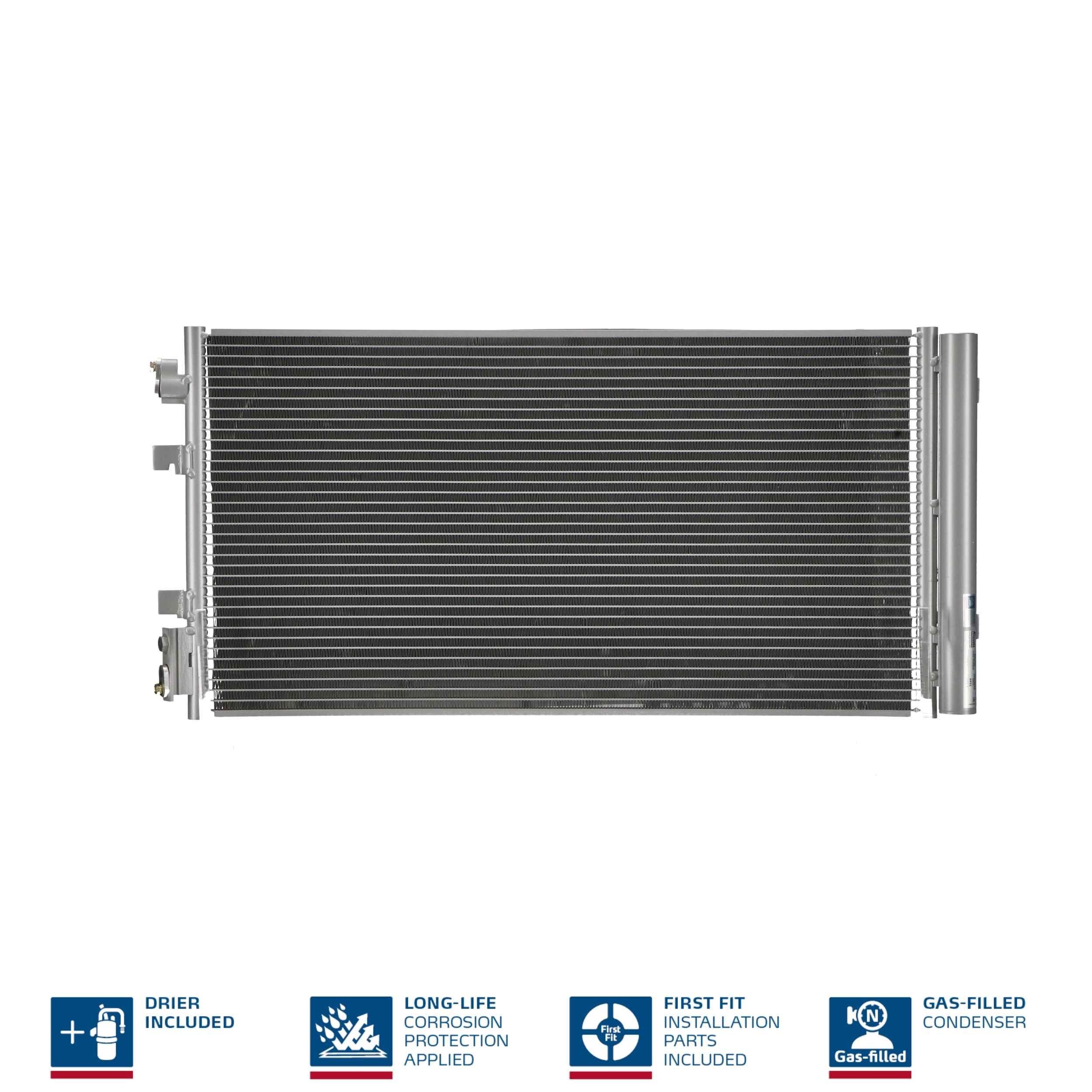 NISSENS Kondensor, klimaanlæg 940259 for RENAULT