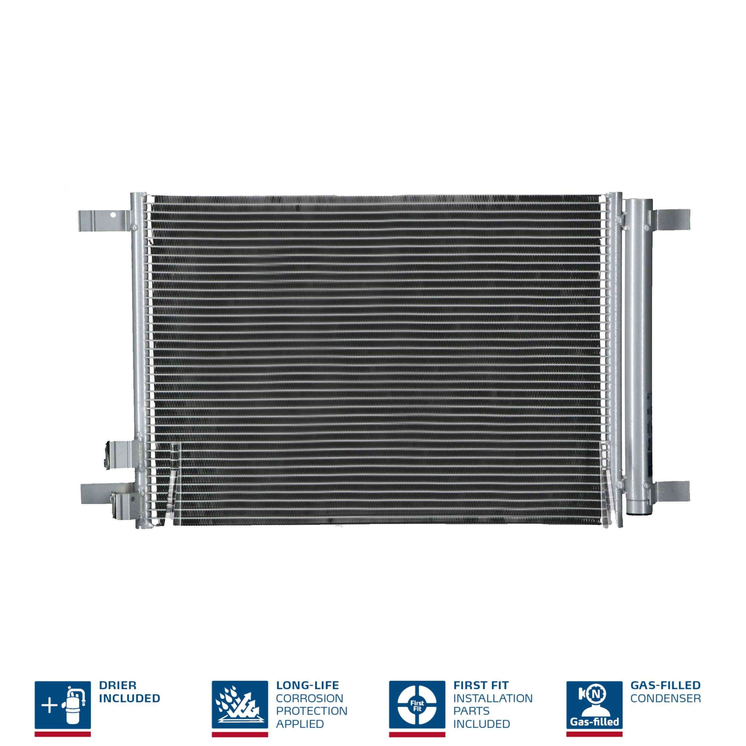 NISSENS Kondensor, klimaanlæg 940319 for VW CUPRA