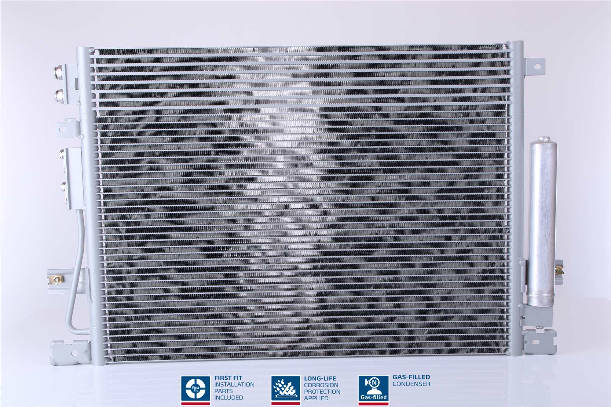 NISSENS Kondensor, klimaanlæg 940348 for LANCIA