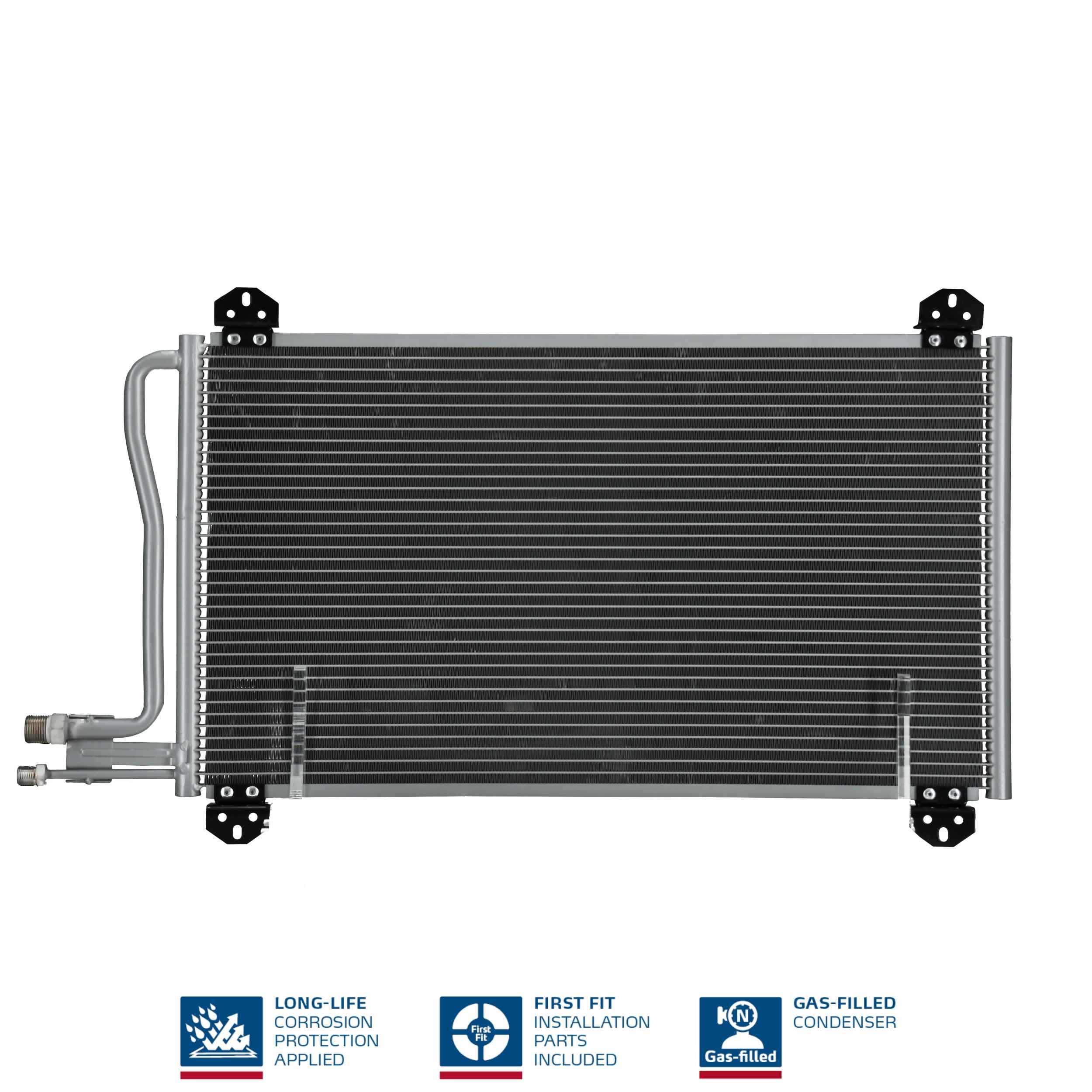 NISSENS Kondensor, klimaanlæg 94225 for MERCEDES-BENZ