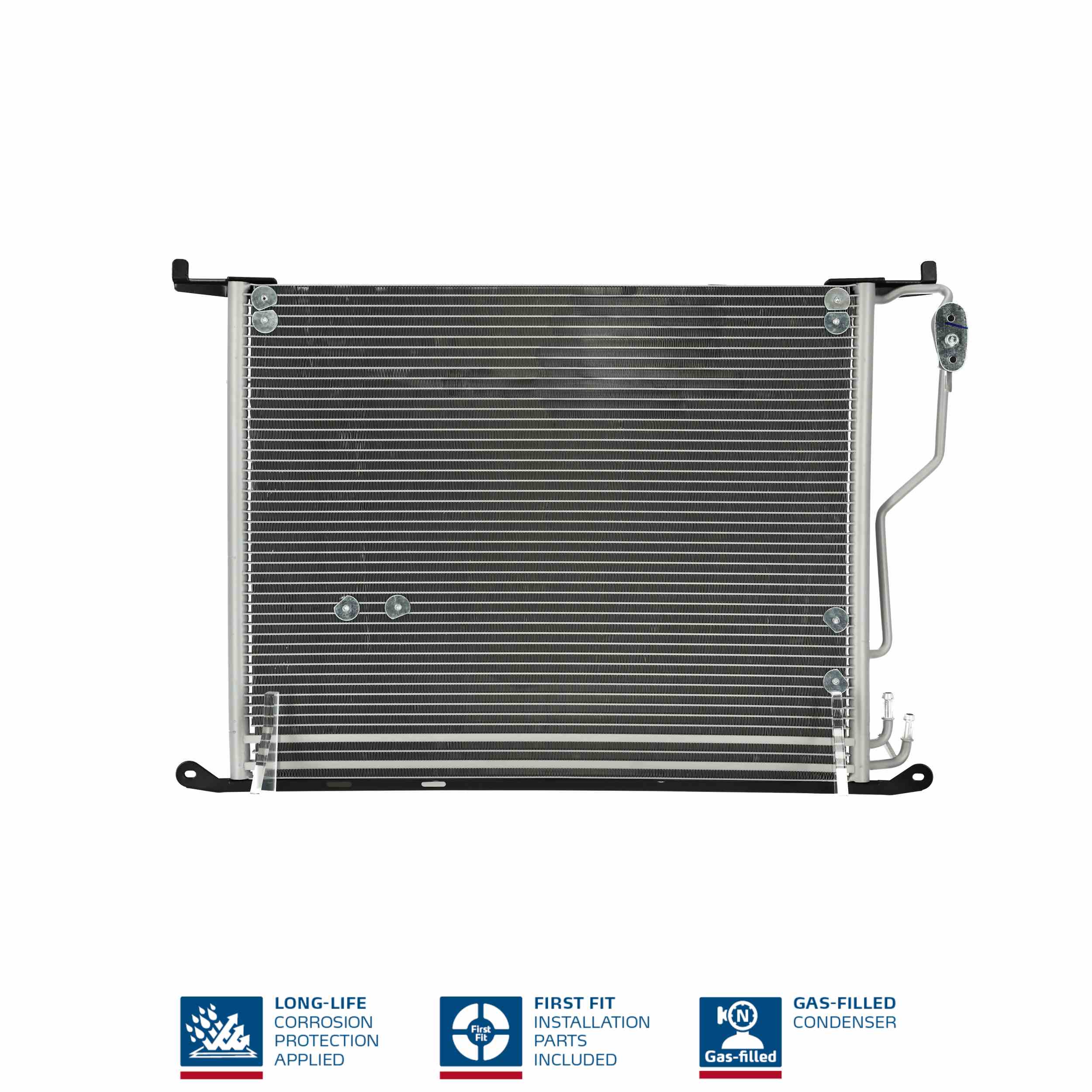 NISSENS Kondensor, klimaanlæg 94380 for MERCEDES-BENZ
