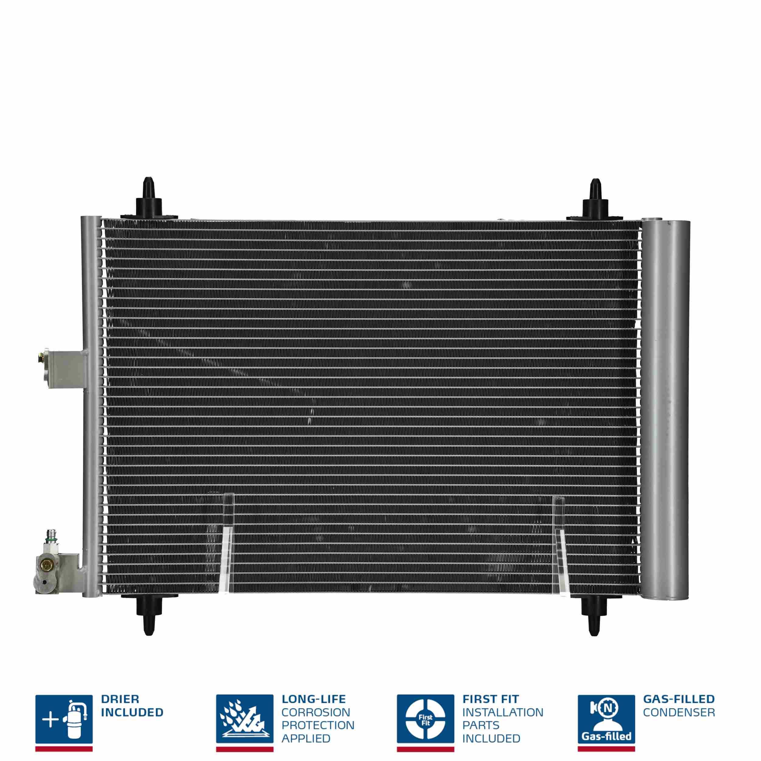 NISSENS Kondensor, klimaanlæg 94542 for CITROËN PEUGEOT