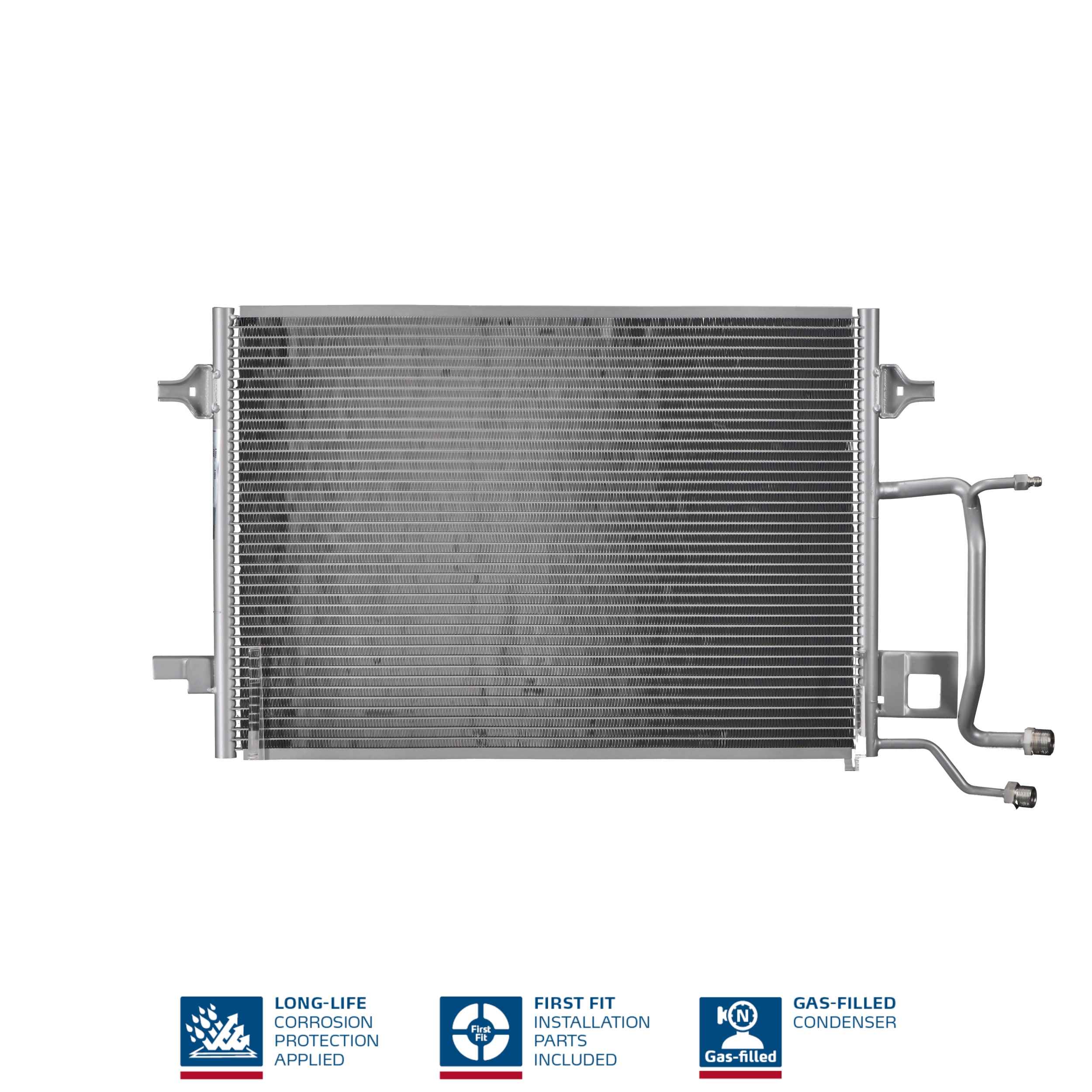 NISSENS Kondensor, klimaanlæg 94594 for VW