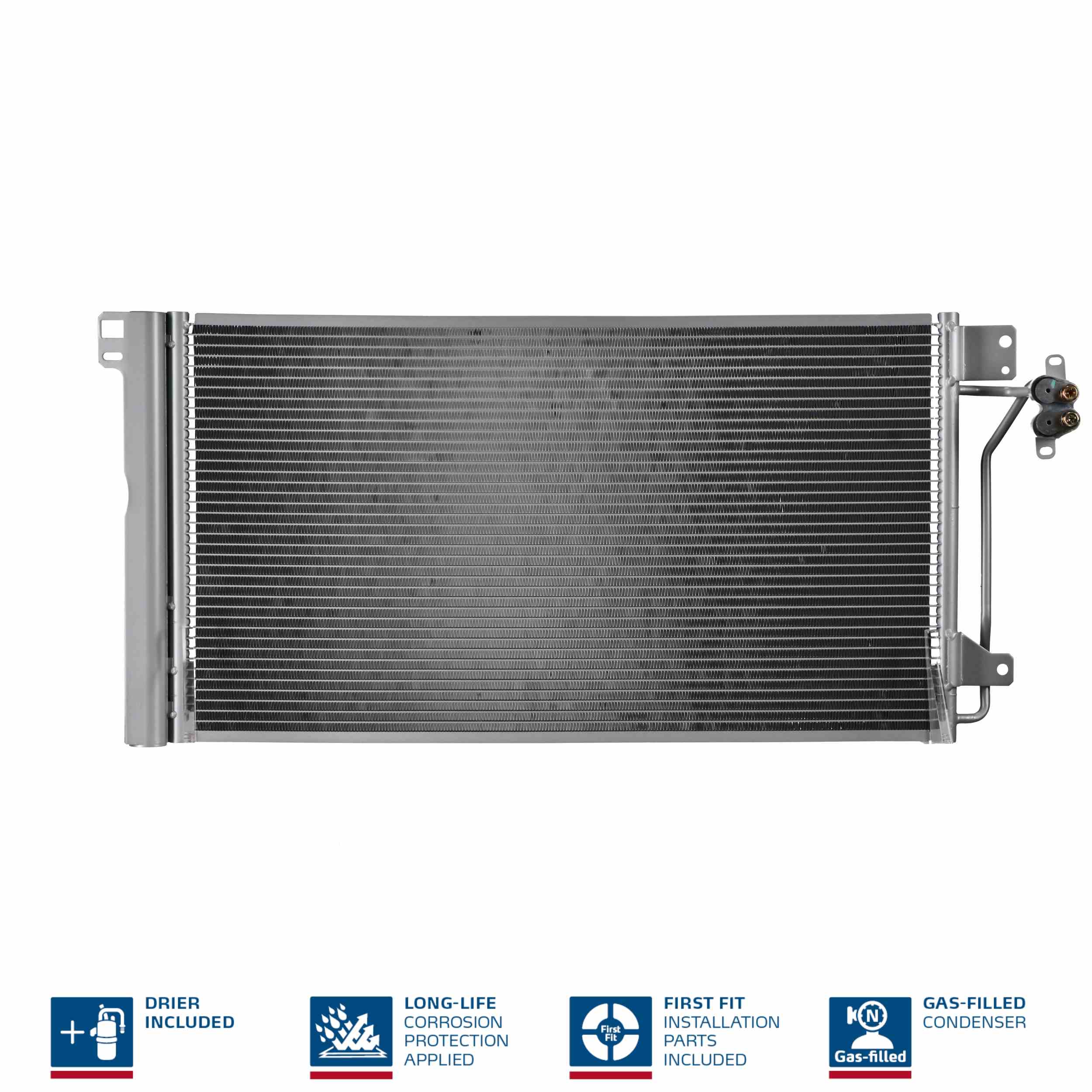 NISSENS Kondensor, klimaanlæg 94604 for VW
