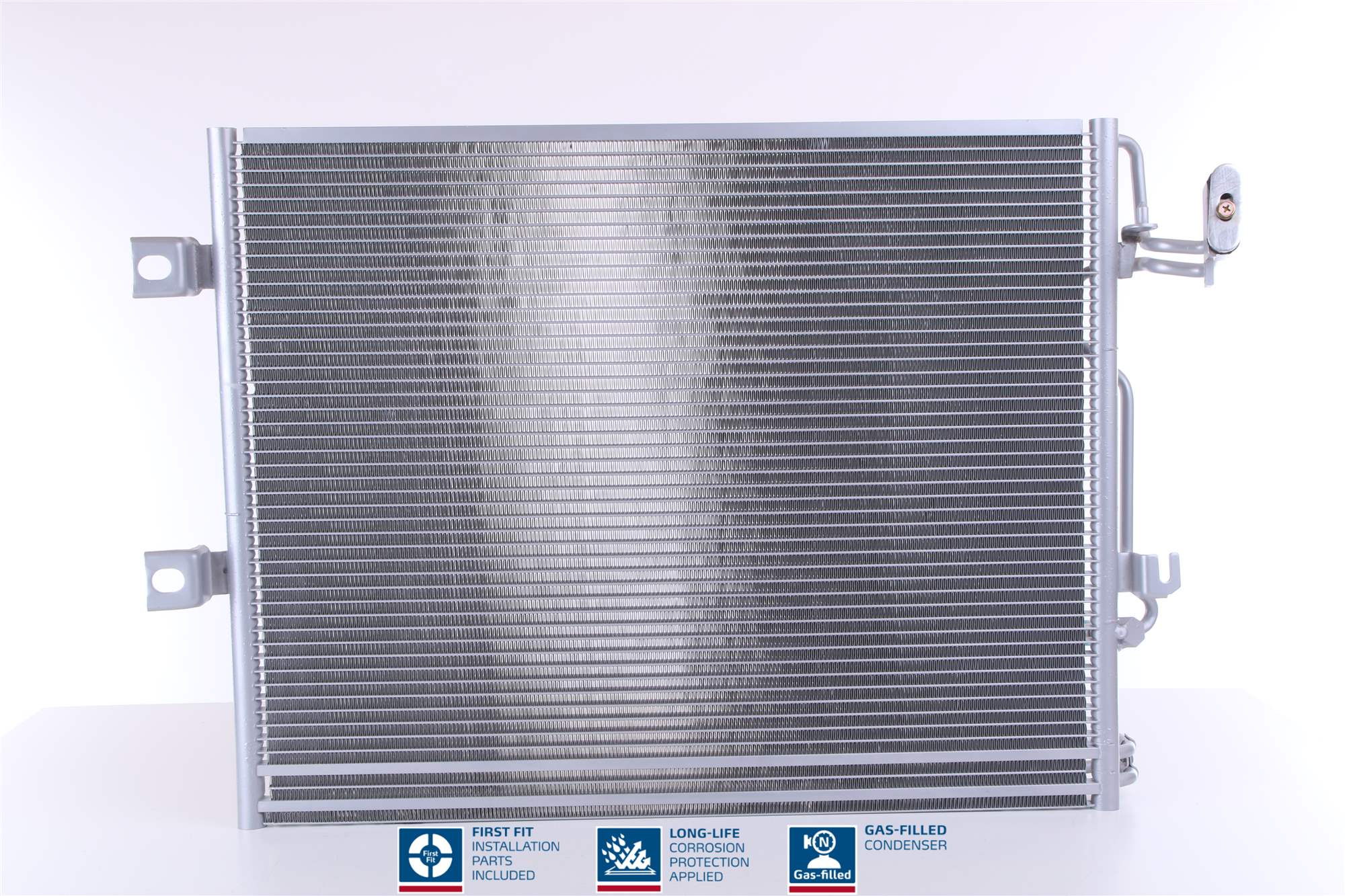 NISSENS Kondensor, klimaanlæg 94858 for MERCEDES-BENZ