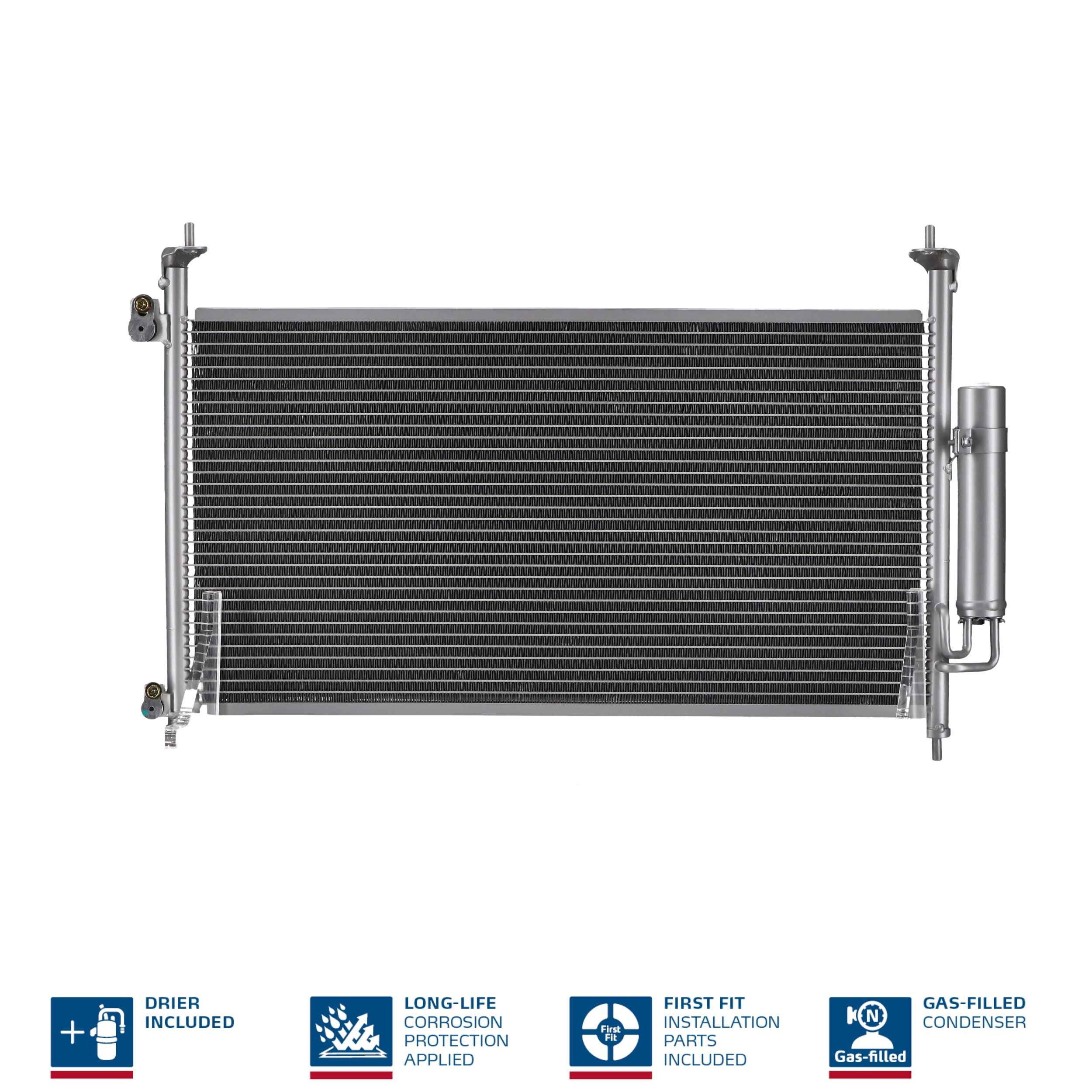 NISSENS Kondensor, klimaanlæg 94875 for HONDA