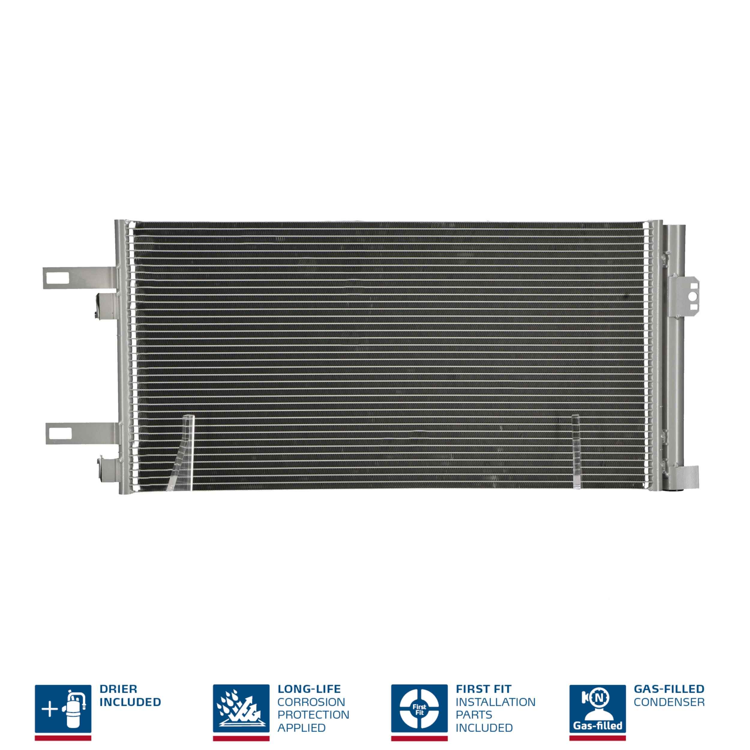 NISSENS Kondensor, klimaanlæg 94985 for FIAT PEUGEOT VAUXHALL