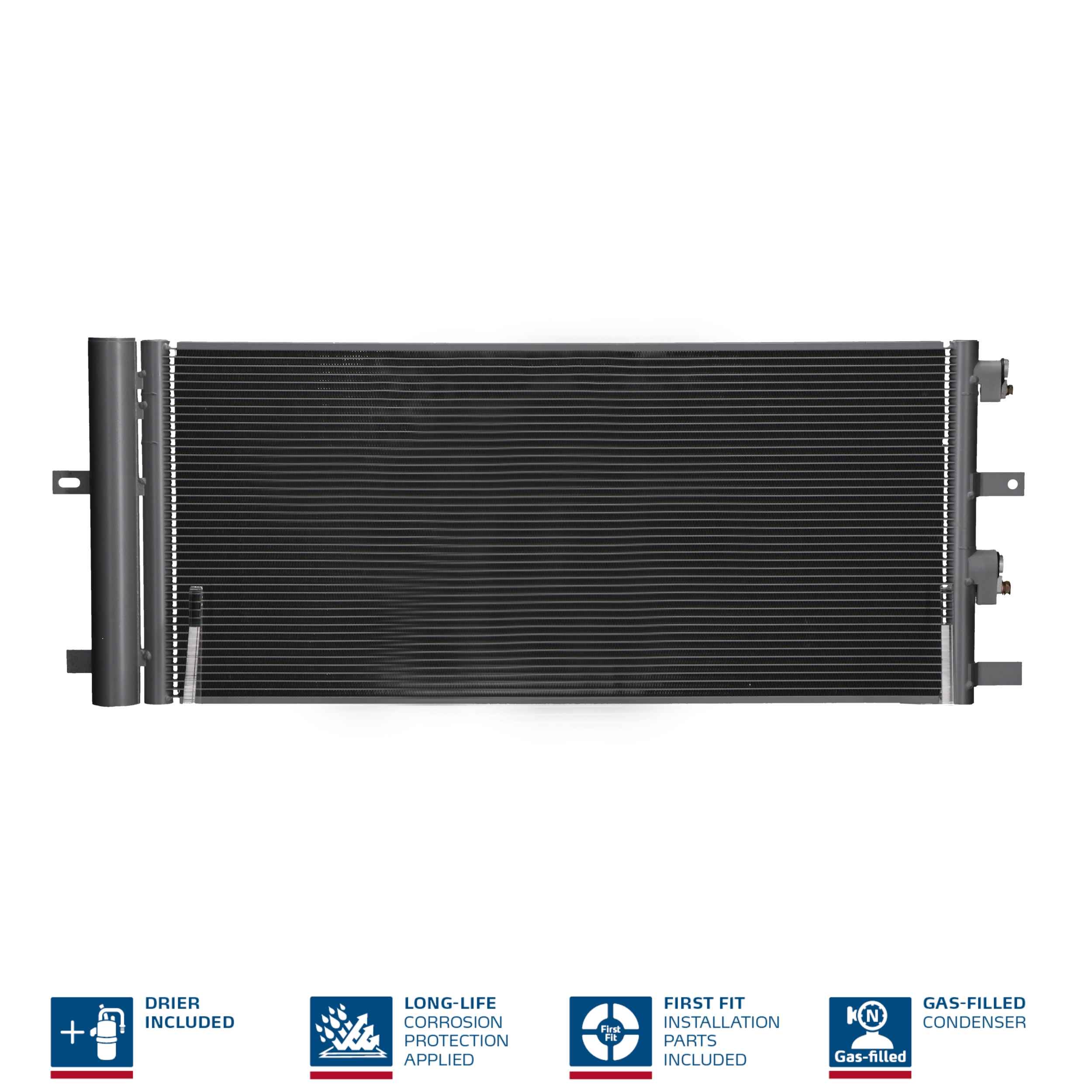 NISSENS Kondensor, klimaanlæg 941011 for FORD
