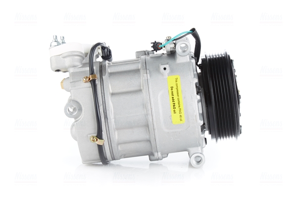 NISSENS Kompressor, klimaanlæg 890124 for LAND ROVER