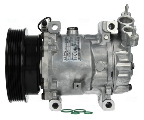 NISSENS Kompressor, klimaanlæg 89064 for DACIA NISSAN RENAULT