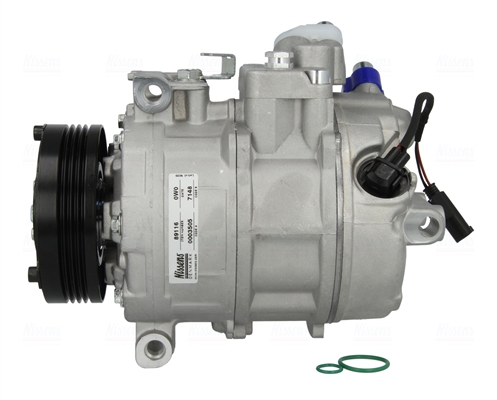 NISSENS Kompressor, klimaanlæg 89116 for BMW