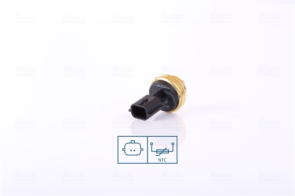 NISSENS Sensor, kølevæsketemp. 207006 for OPEL VAUXHALL NISSAN INFINITI MERCEDES-BENZ MITSUBISHI RENAULT DACIA SUZUKI