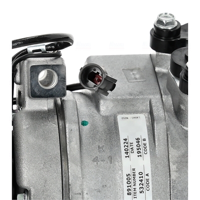 NISSENS Kompressor, klimaanlæg 891005 for IVECO
