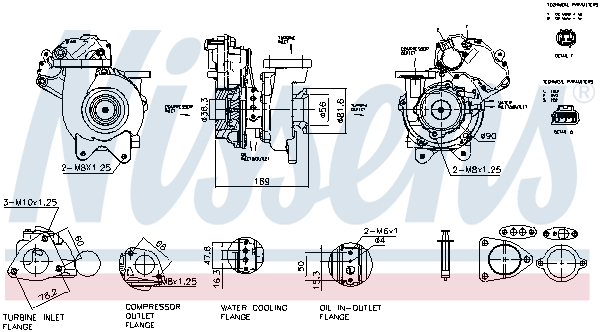 NISSENS Lader, ladesystem 930046 for TOYOTA