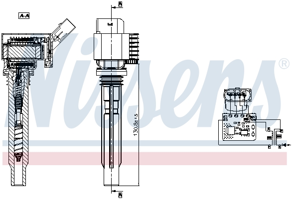NISSENS Tændspole 966120 for CUPRA AUDI VW BENTLEY PORSCHE