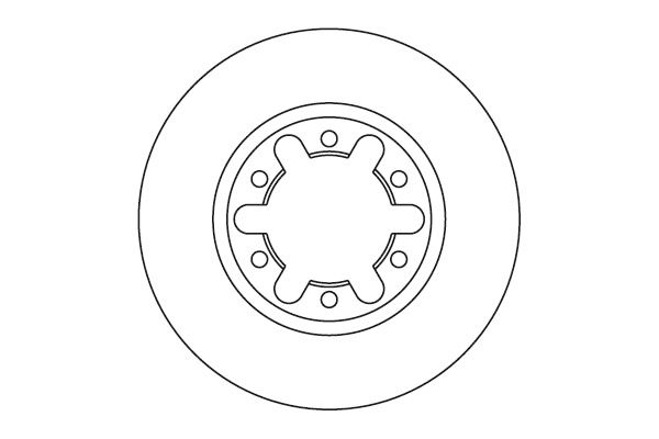 NK Bremseskive 203255 ventileret 256mm 24mm for FORD USA MAZDA