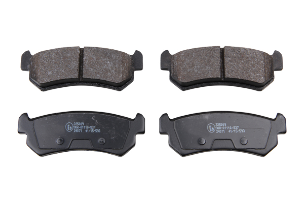 NK Bremseklodser 225009 for DAEWOO CHEVROLET SUZUKI