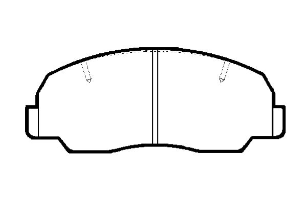 NK Bremseklodser 229948 for DAIHATSU BERTONE MAZDA