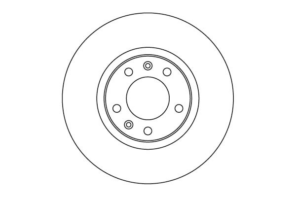 NK Bremseskive 209920 ventileret 283mm 26mm for CITROËN PEUGEOT