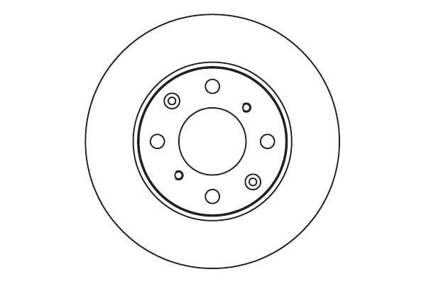 NK Bremseskive 202665 ventileret 231mm 17mm for HONDA