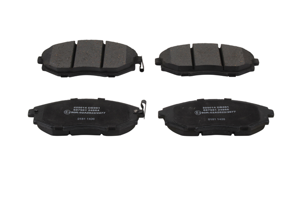 NK Bremseklodser 225014 for DAEWOO