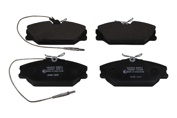 NK Bremseklodser 223925 for RENAULT ALPINE