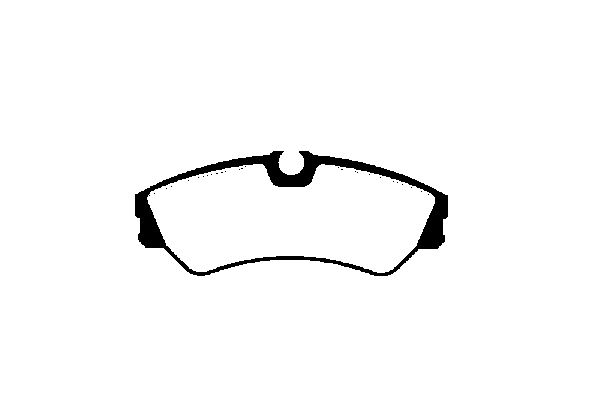 NK Bremseklodser 224728 for VW