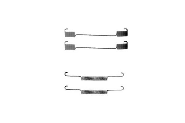 NK Tilbehørssæt, bremsebakker 7912520 for AUSTIN MG ROVER
