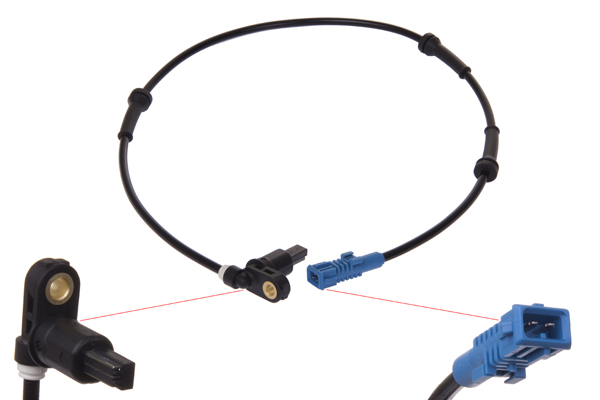 NK ABS Sensor 293702 for PEUGEOT