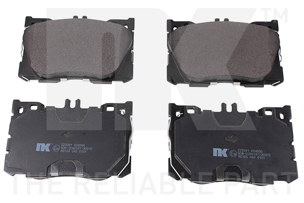 NK Bremseklodser 223391 for MERCEDES-BENZ