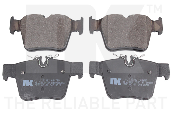 NK Bremseklodser 223392 for MERCEDES-BENZ