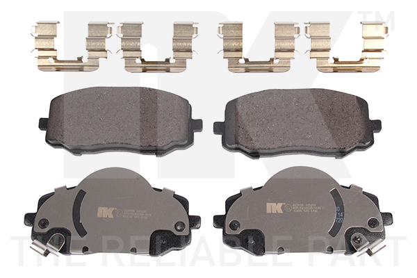 NK Bremseklodser 223458 for HYUNDAI