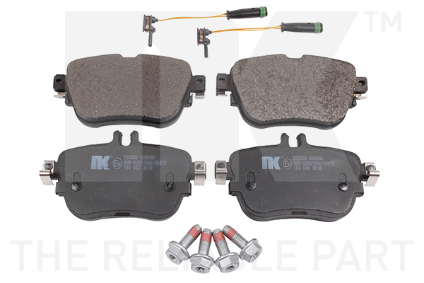 NK Bremseklodser 223393 for MERCEDES-BENZ