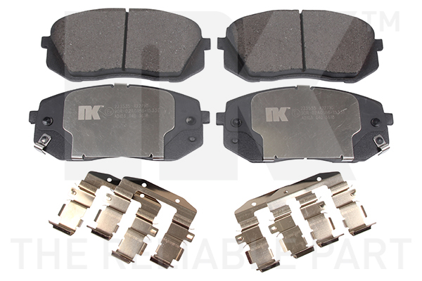 NK Bremseklodser 223535 for KIA HYUNDAI