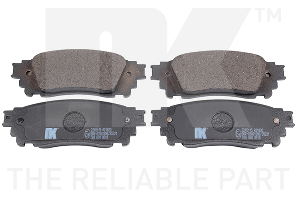 NK Bremseklodser 2245115 for LEXUS