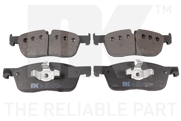NK Bremseklodser 224037 for JAGUAR LAND ROVER