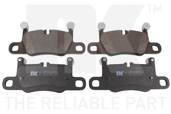 NK Bremseklodser 2247143 for PORSCHE