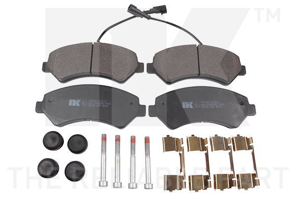 NK Bremseklodser 229995 for FIAT PEUGEOT VAUXHALL