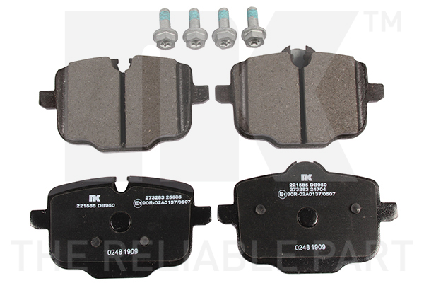 NK Bremseklodser 221585 for BMW