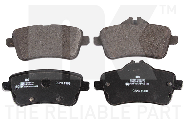 NK Bremseklodser 223396 for MERCEDES-BENZ
