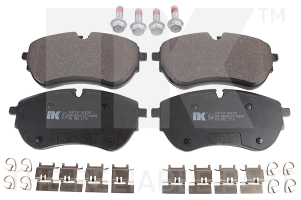 NK Bremseklodser 2247152 for VAG VW