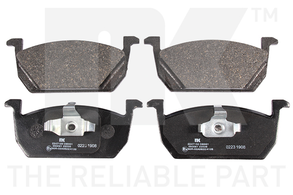 NK Bremseklodser 2247150 for VW AUDI