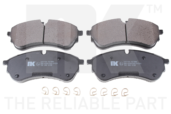 NK Bremseklodser 2247154 for MAN VW