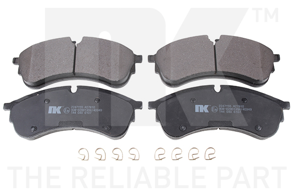 NK Bremseklodser 2247155 for VW MAN