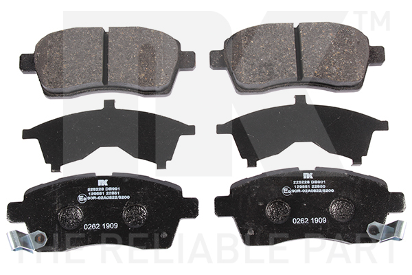 NK Bremseklodser 225228 for SUZUKI