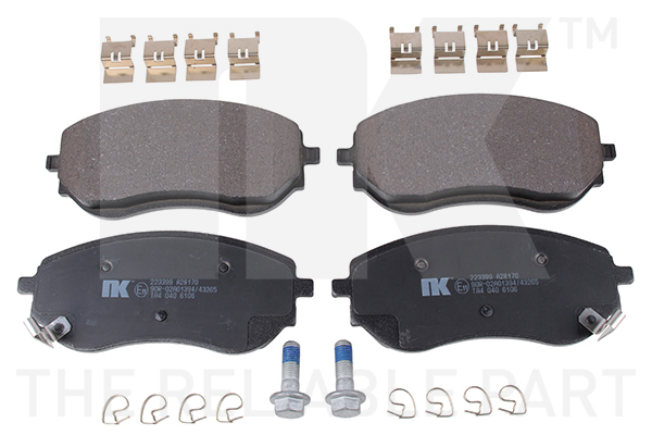 NK Bremseklodser 223399 for MERCEDES-BENZ
