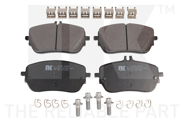 NK Bremseklodser 223398 for MERCEDES-BENZ